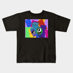 Monsters & doors galore Kids T-Shirt